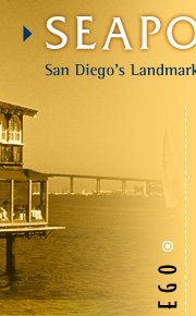 Seaport Village, San Diego's relaxing bay-front marketplace.
